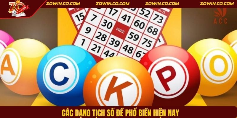 Mỗi dạng tịch số đề mang đến cách soi cầu riêng, phù hợp với từng tình huống cụ thể