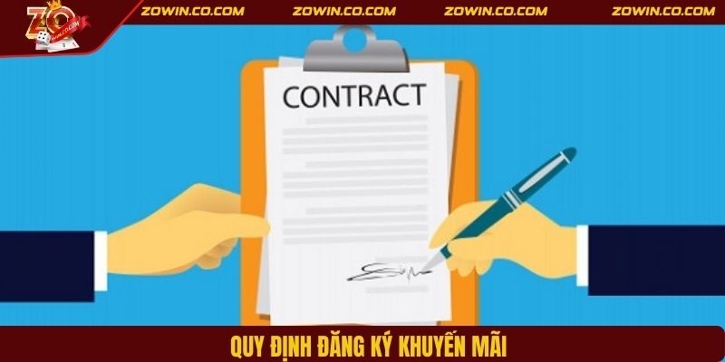 Quy định đăng ký khuyến mãi