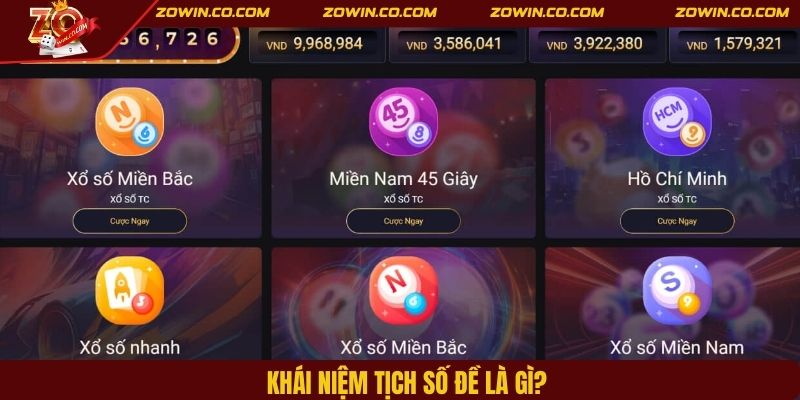 Tịch số đề là một bảng tra cứu đặc biệt, trong đó quy ước các sự vật